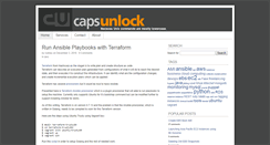 Desktop Screenshot of capsunlock.net